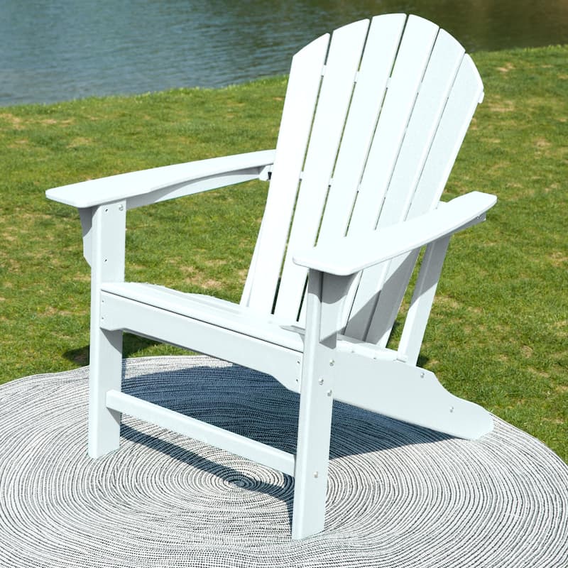Outdoor Classic Recycled Plastic Adirondack Chair,set of 4 - N/A