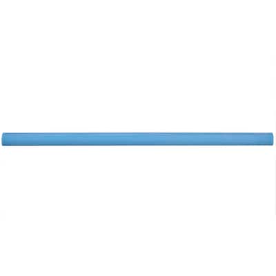 Merola Tile Twist Blue Sky 1/2" x 11-3/4" Ceramic Wall Trim - (1 Tile)