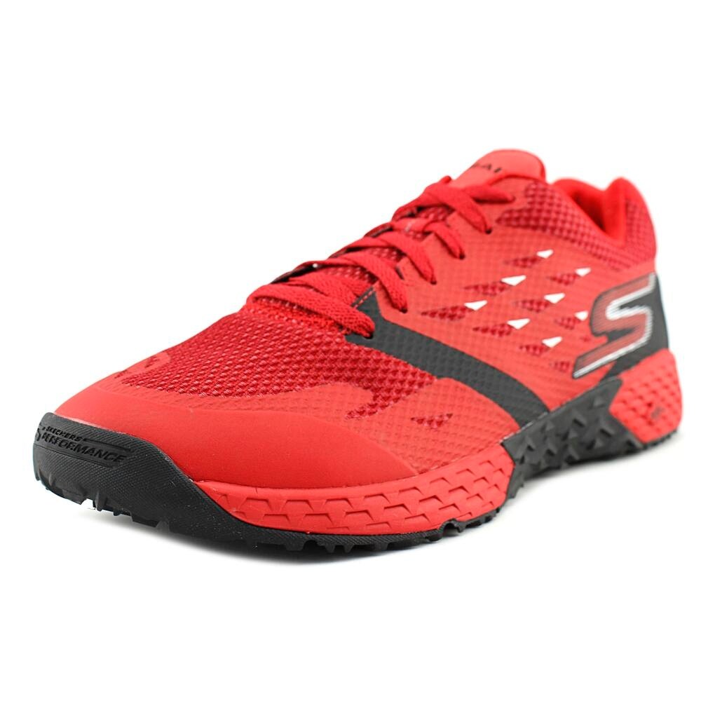 skechers go train mens red