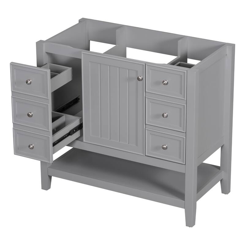 36" Bathroom Vanity without Sink