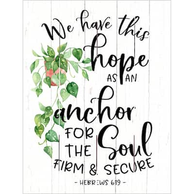 Wood Wall Art - We Have This Hope