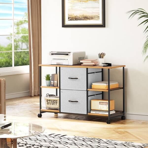 Modern 2Drawer Wide File with 2 Shelves Bed Bath & Beyond