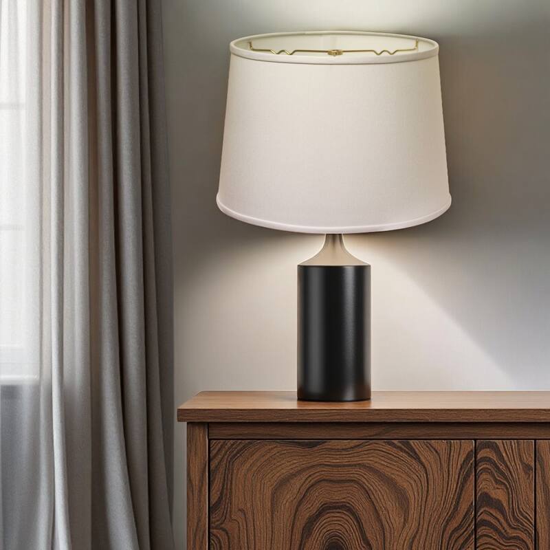 HomeRoots White No Slub Innsbruck Empire Lamp Shade - 16" L x 16" W x 10.5" H