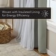 preview thumbnail 87 of 108, ATI Home Catarina Layered Curtain Panel Pair with grommet top