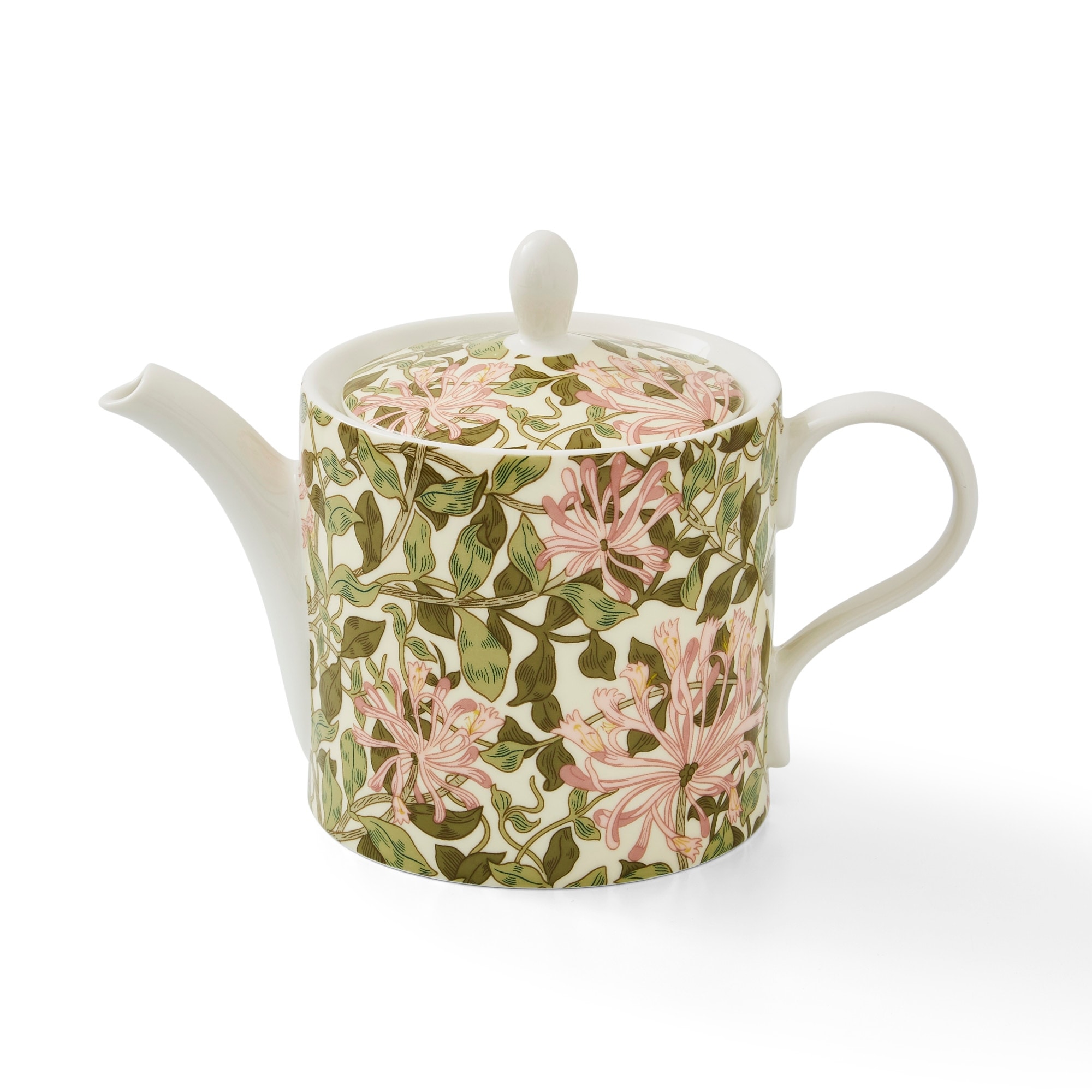 Spode Morris and Co Teapot 2Pt Honesuckle - 2 Pint/ 37 Oz
