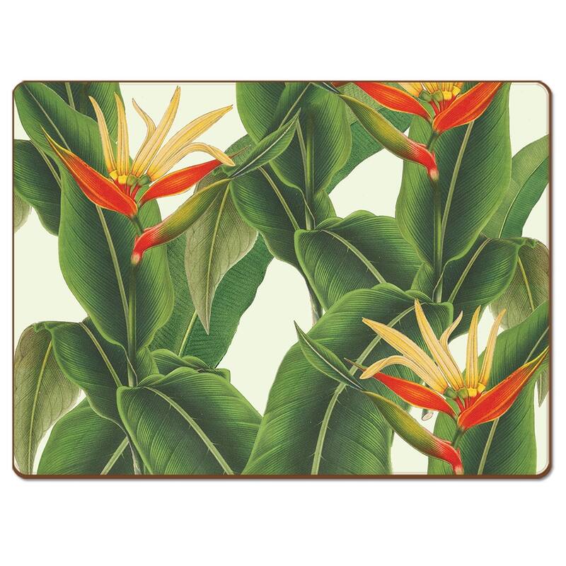 Cala Home Hardboard Placemats - Guilded - Set of 4 - 15.5x11.25x.228