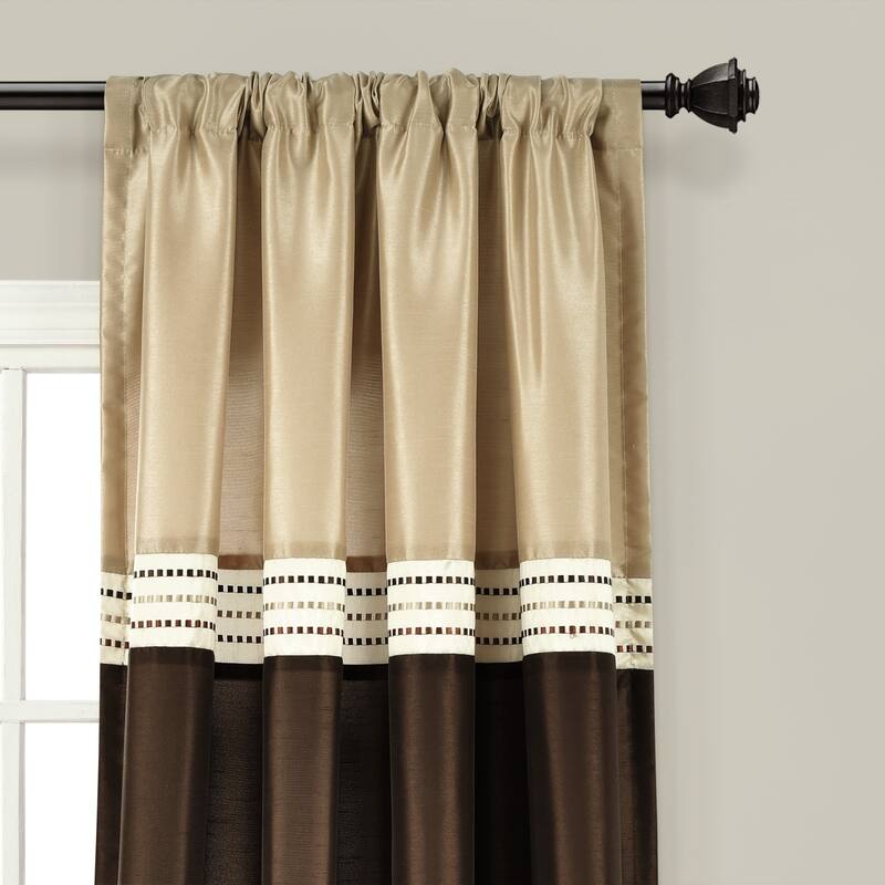 Lush Decor Terra Window Curtain Panel Pair