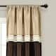 Lush Decor Terra Window Curtain Panel Pair