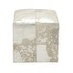 preview thumbnail 19 of 47, Glam Leather Stool 16 x 16 x 16