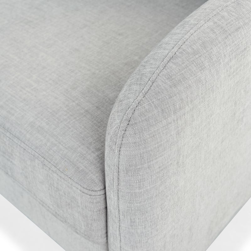 SAFAVIEH Couture Edalynn Modern 3 Seater Sofa - 77"W x 32"D x 34"H