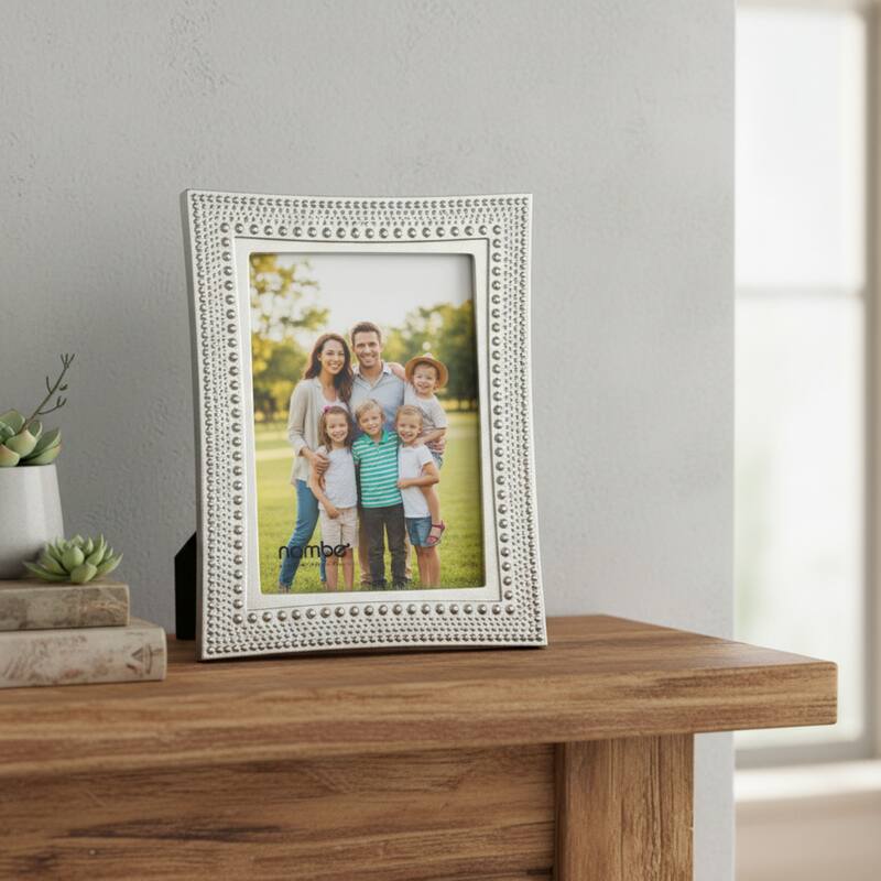 Nambe Beaded Picture Frame