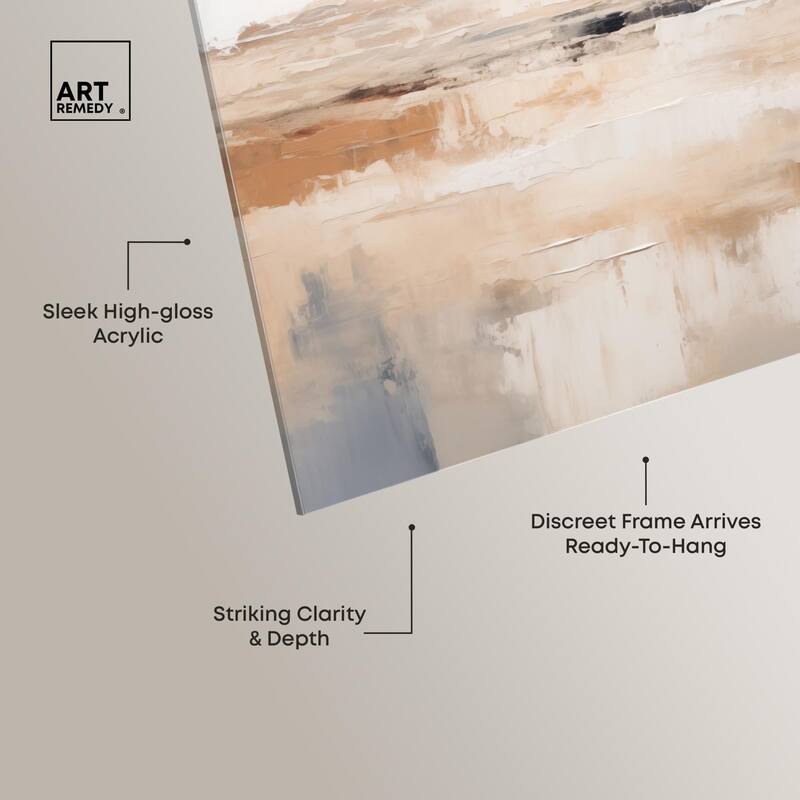 Coastal Calm Acrylic by Art Remedy, Ready to Hang