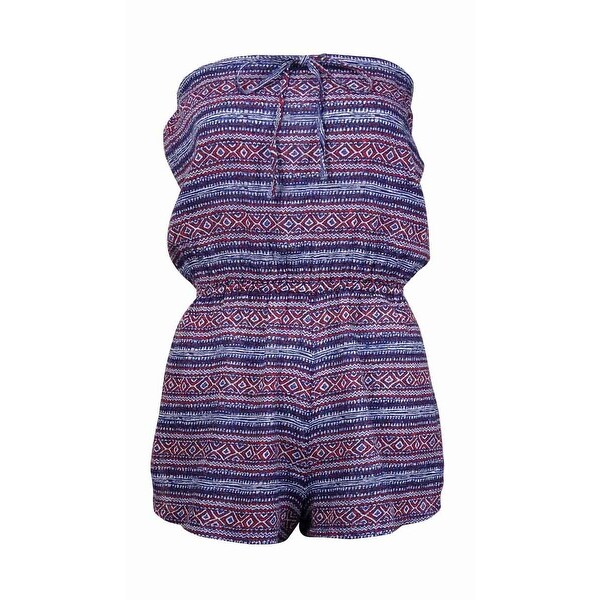 Volcom Women's Cotton Strapless Romper Coverup