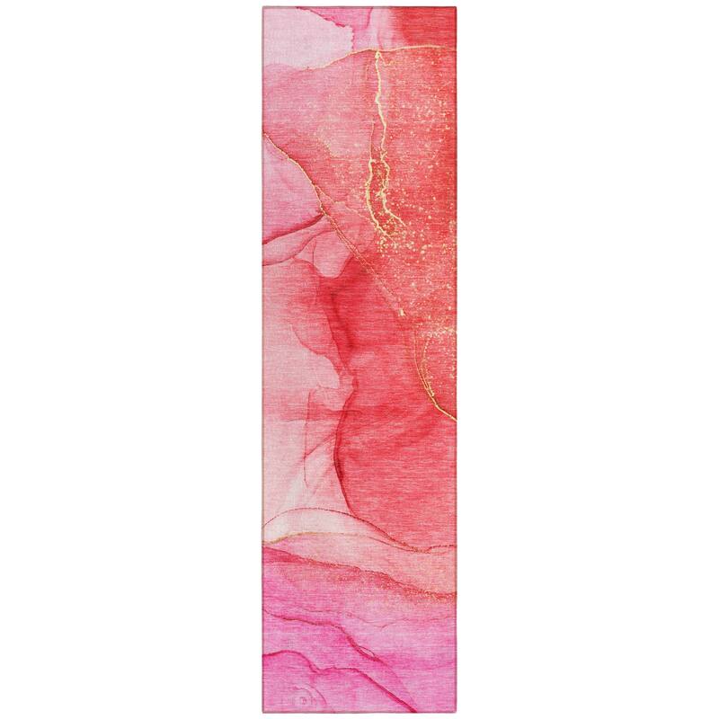 Gaz Unique Abstract Weather Resistant Classic Meets Modern Outdoor Rug