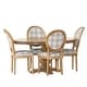 preview thumbnail 54 of 77, Dored 5 Piece Dining Set by Christopher Knight Home