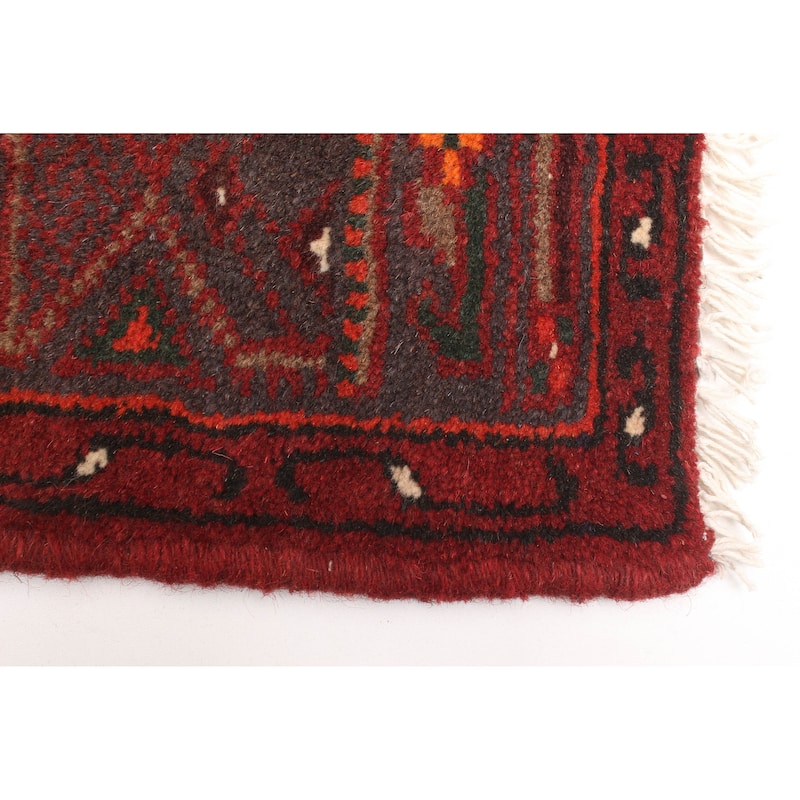 ECARPETGALLERY Hand-knotted Andelz Navy Wool Rug - 4'0 x 6'5