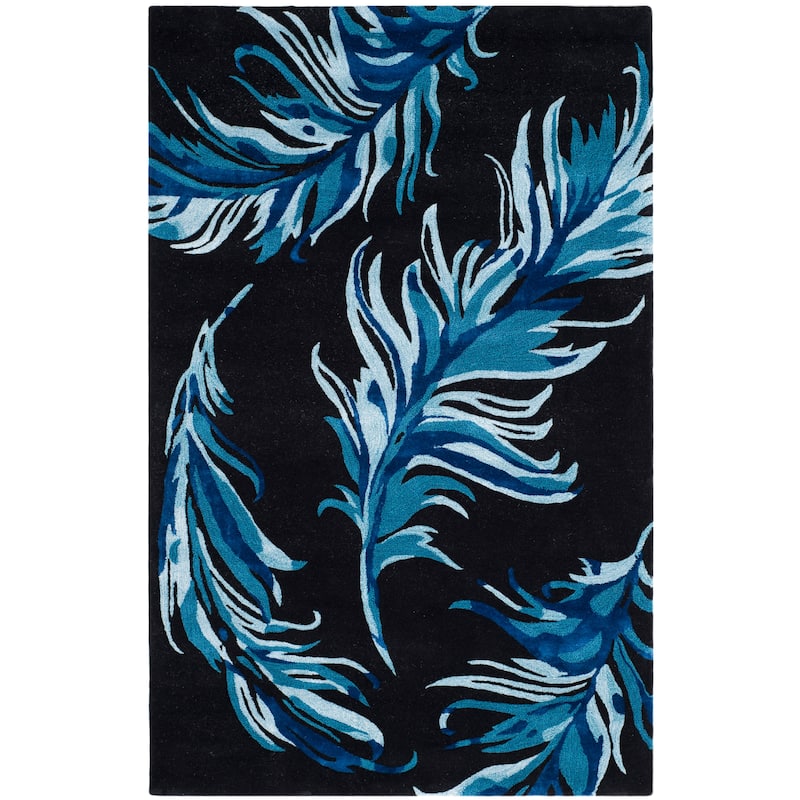 SAFAVIEH Handmade Allure Njomza Modern Floral Wool Rug