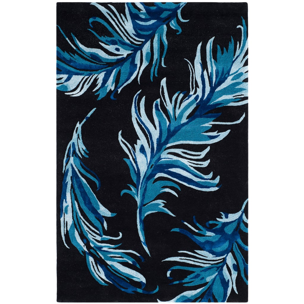 SAFAVIEH Handmade Allure Njomza Modern Floral Wool Rug