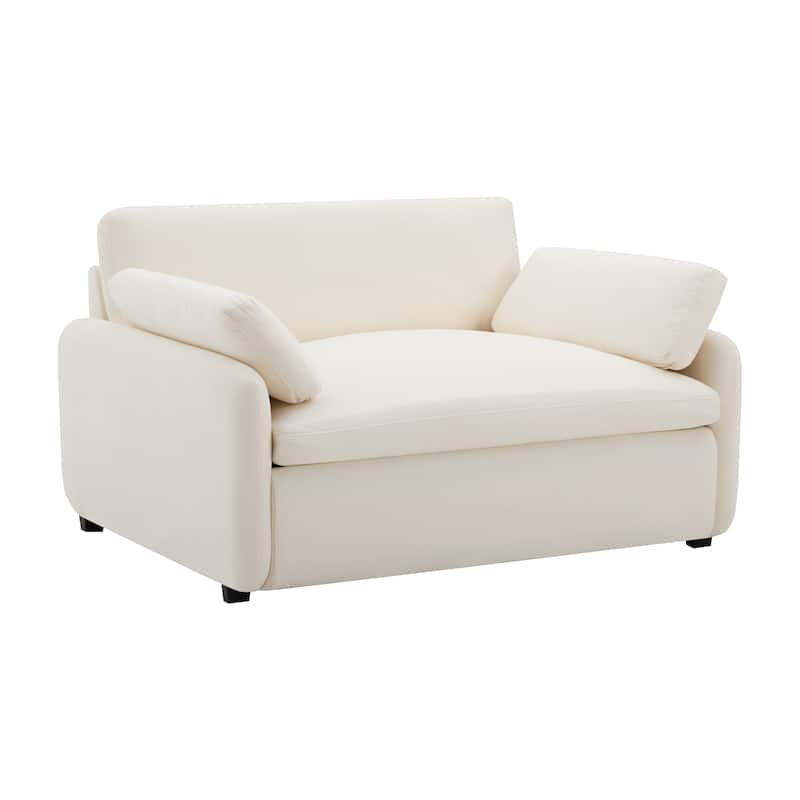 50*43" Oversized Chenille Single Sofa Chair,Wide and Deep Seat Accent Chair,Modern Upholstered Comfy Armchair