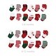 preview thumbnail 2 of 0, Hudson Baby Unisex Baby Cotton Rich Newborn and Terry Socks, 12 Days Of Christmas 0-6 and 6-12 Months - 12 Days Of Christmas