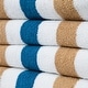 preview thumbnail 7 of 32, Arkwright Cabo Cabana 4-Piece Oversized Striped Beach Towel Set - 30x70