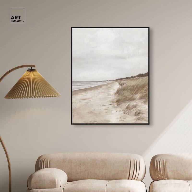 Coastal Calm Canvas by Art Remedy
