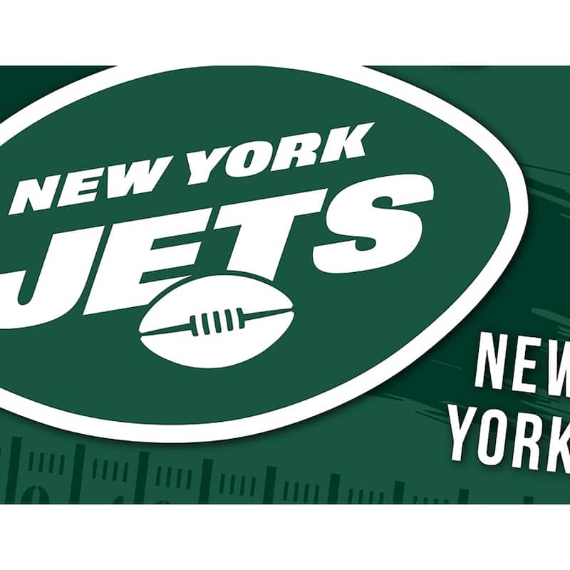 NFL Apron & Chef Hat Set, with Large Team Logo - New York Jets - 31" x 25"