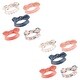 preview thumbnail 2 of 0, Hudson Baby Infant Girl Cotton Headbands, Bright Colors 20-Piece Feathers 10-Piece - 0-24 Months