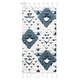 preview thumbnail 118 of 157, SAFAVIEH Moroccan Tassel Shag Kobi 2-inch Thick Rug 2'3" x 4' - Blue/Ivory
