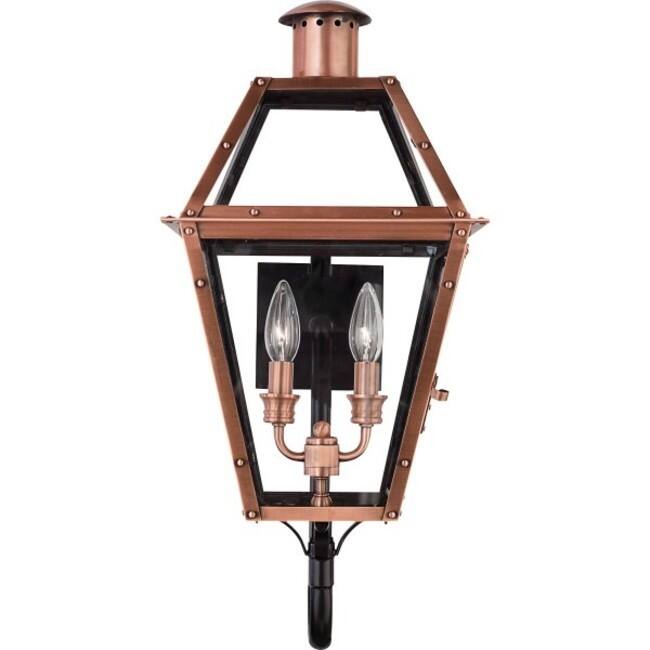 Roseto Llano 2 Light 24" Tall Outdoor Wall Sconce