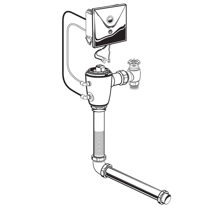 American Standard Selectronic 1.1 GPF Electronic Toilet Flushometer