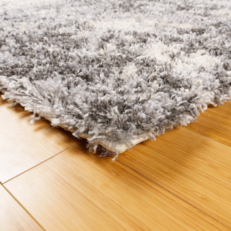 Gertmenian Anjou Patmos Taupe / Grey Modern Abstract Shag Area Rug