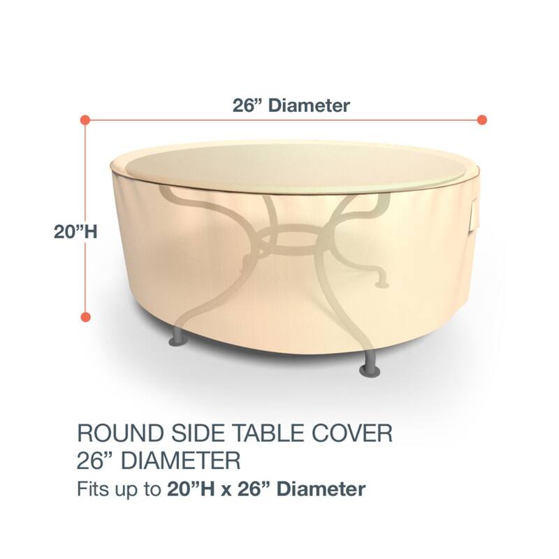 Budge StormBlock™ Savanna Tan Round Patio Table Cover