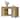 Multifunctional Rattan Vanity Desk with 3 Drawers