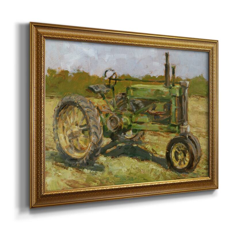 Rustic Tractors I Premium Framed Canvas- Ready to Hang