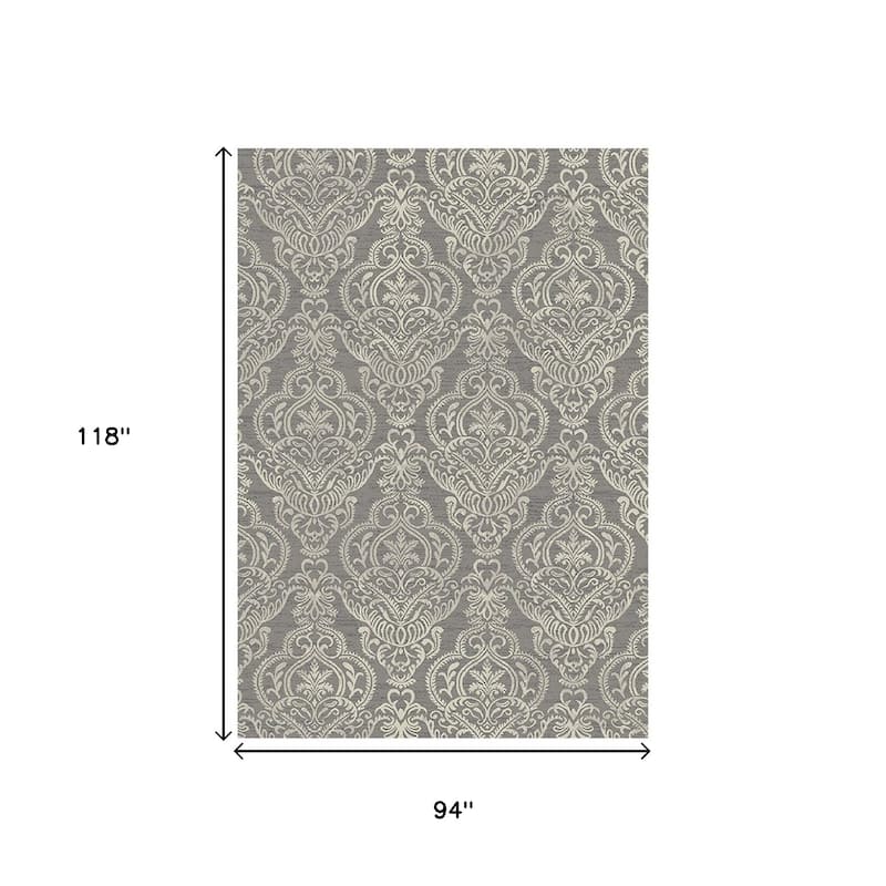 Guxi Stain Resistant Woven Area Rug By HomeRoots
