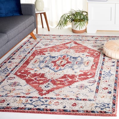 SAFAVIEH Luna Sharlene Oriental Medallion Rug - 8' x 10'