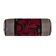 preview thumbnail 7 of 15, Liana Embroidered Red and Black 7-Piece Comforter Set