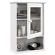 preview thumbnail 20 of 23, Bathroom Wall Mounted Adjustable Hanging Storage Medicine Cabinet - 14" x 7" x 20" (W x D x H)