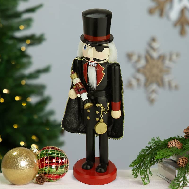 Set of 4 Wooden Nutcracker Suite Ballet Christmas Decorations