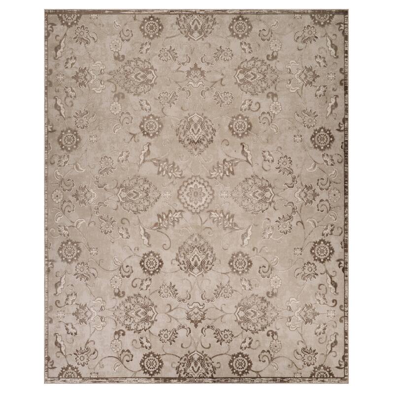 Gertmenian Flora Transitional Casual Modern Soft High-Low Polypropylene Polyester Indoor Area Rug Collection