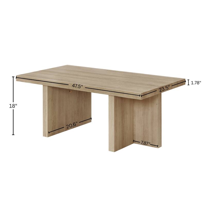 Roundhill Furniture Mchome Contemporary Coffee Table