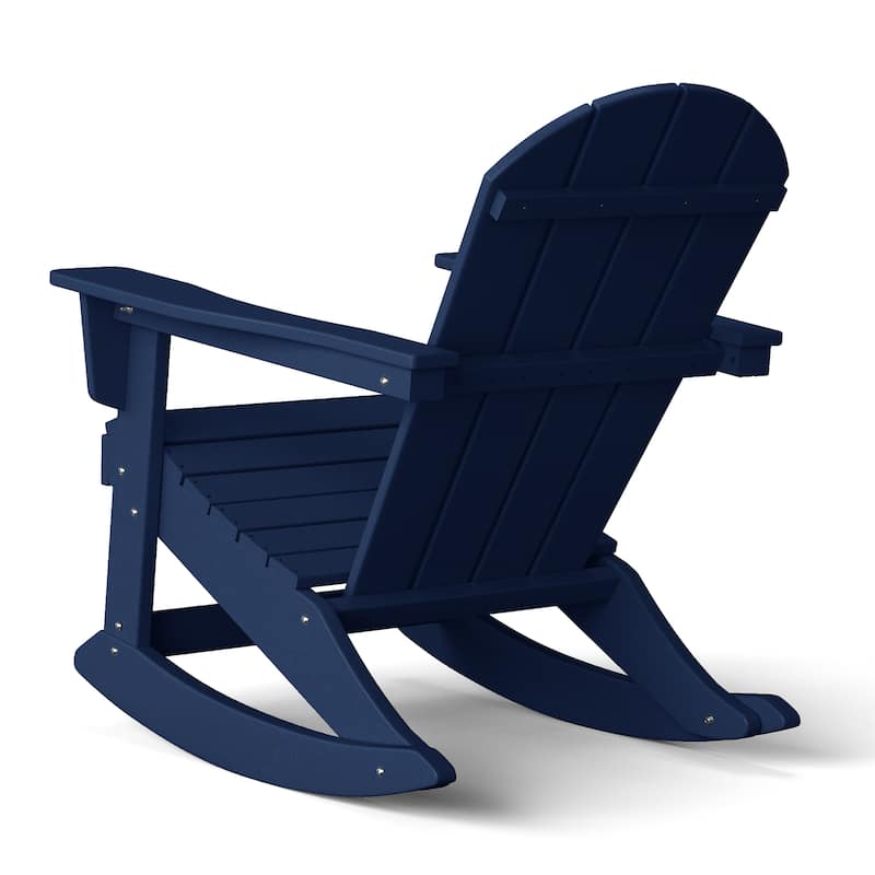 Polytrends Laguna Hdpe All Weather Outdoor Patio Rocking Chair