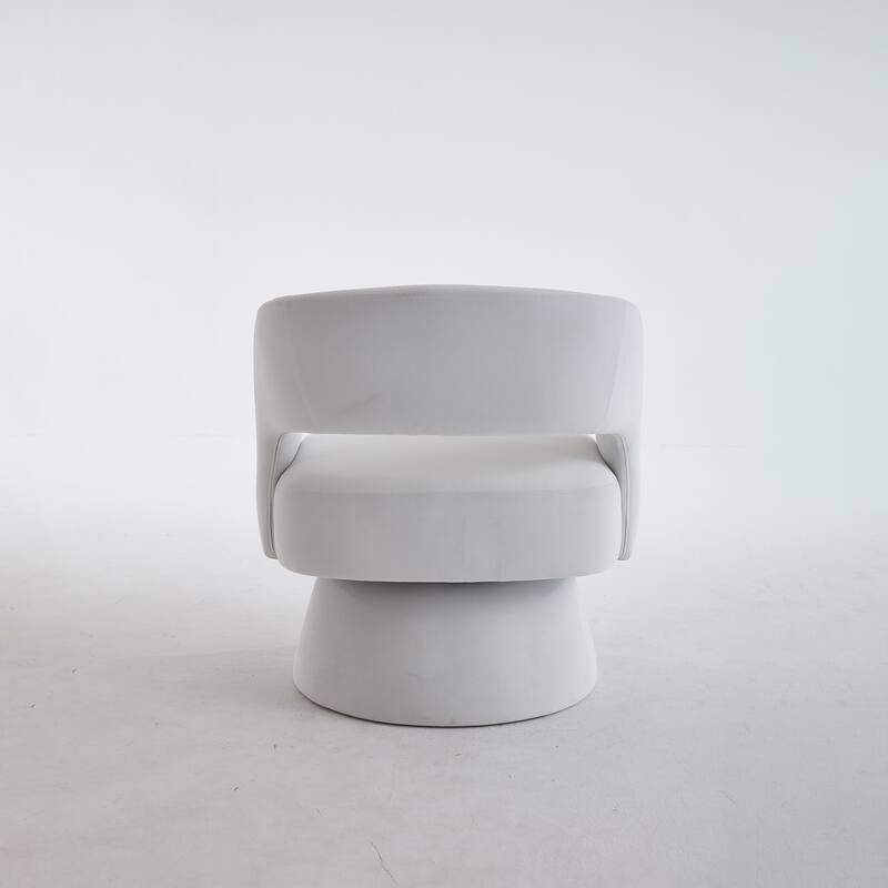 Swivel Barrel Chair Accent Armchair