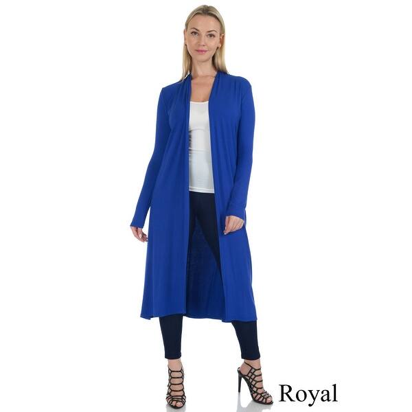 Shop Simply Ravishing Women S Long Sleeve Floor Length Open