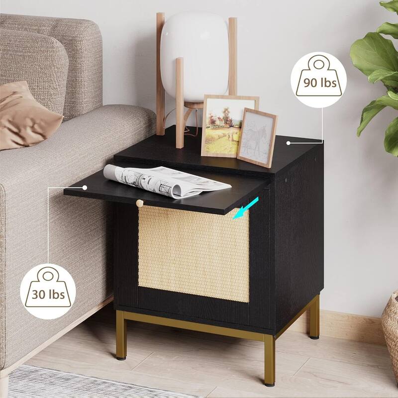 18.8" Nightstand/End Table
