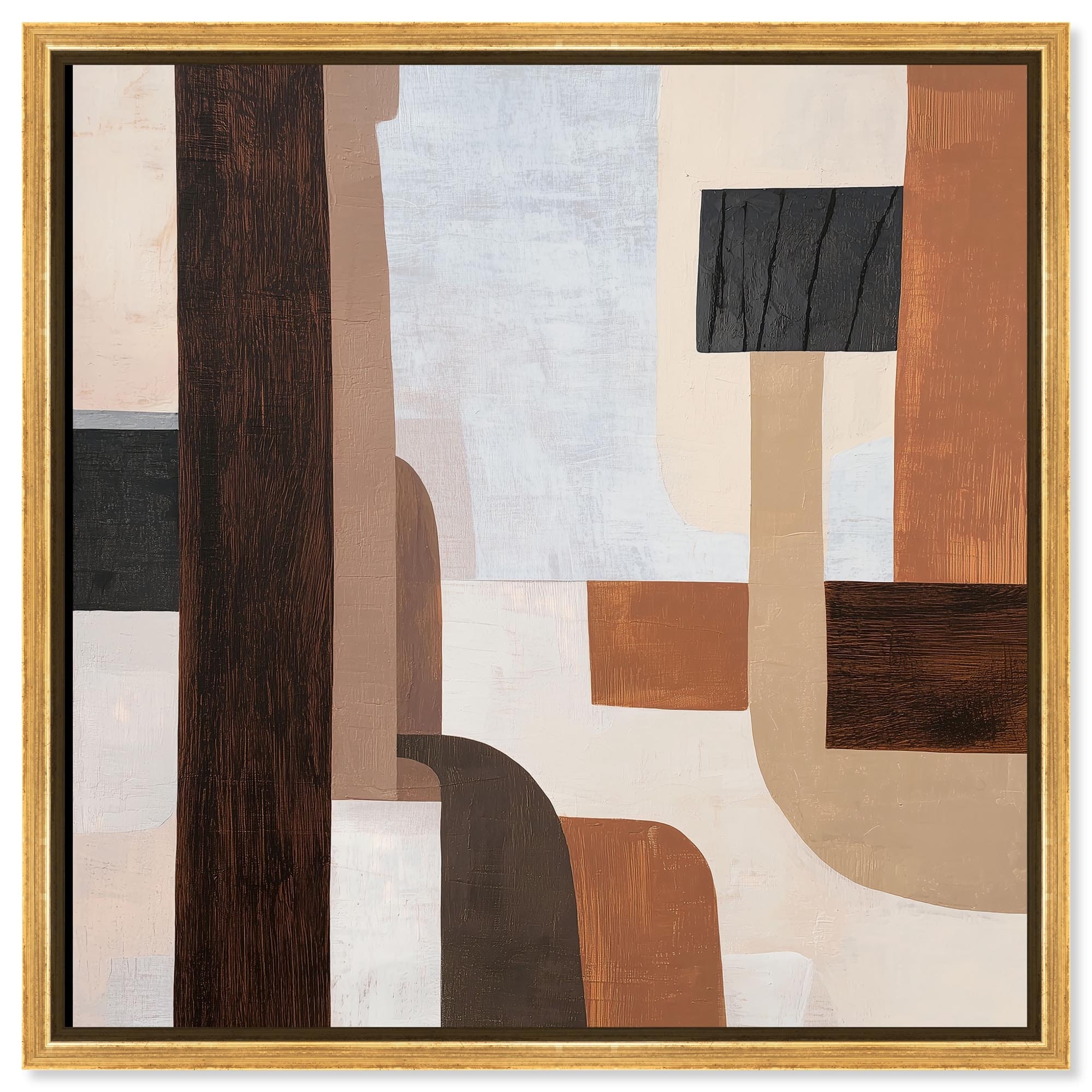 Art of Forms III Modern Wall Art Canvas Print by Art Remedy