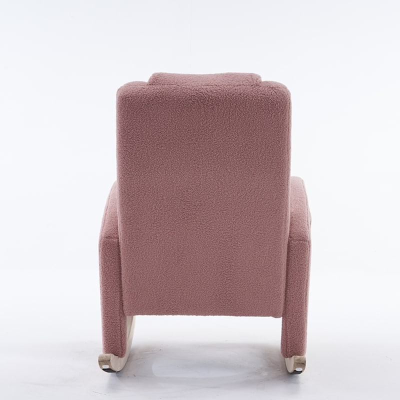 Teddy Rocking Chair With Adjustable Footrest
