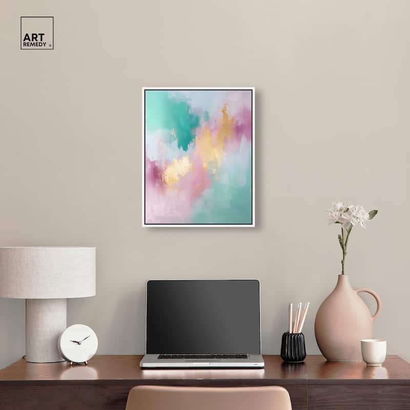 Pastel Dreams Mist Canvas by Art Remedy