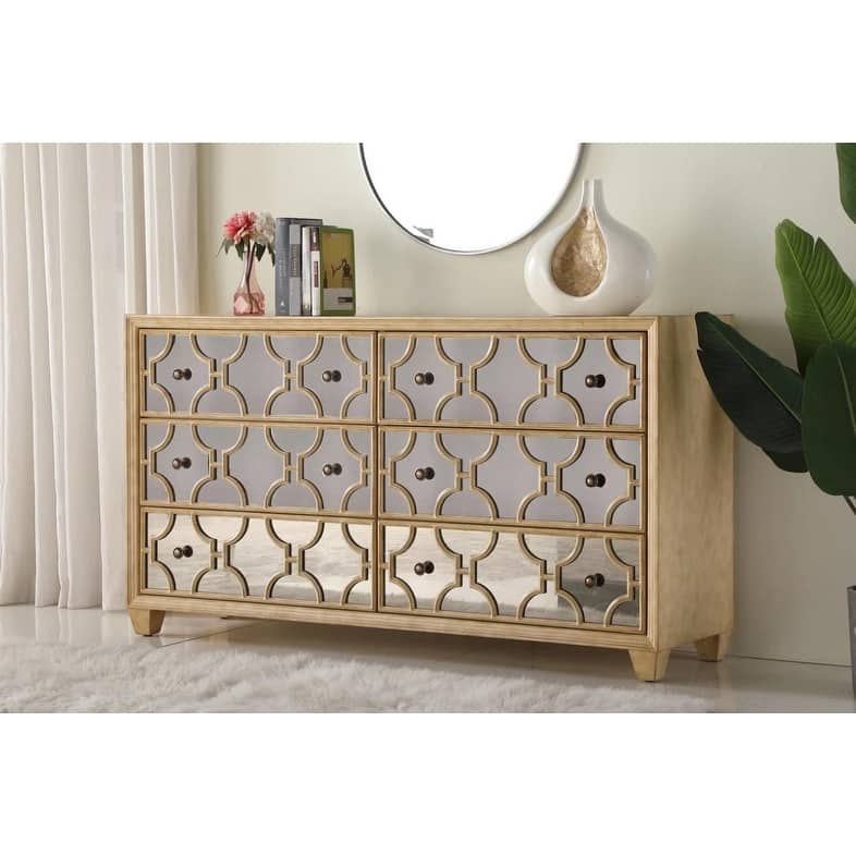 6-Drawer 64" Double Dresser